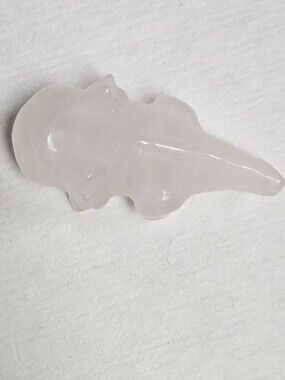 Carved Quartz Axalotle Salamander
